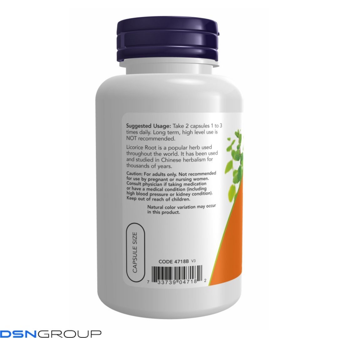 Licorice Root 450mg - 100 vcaps