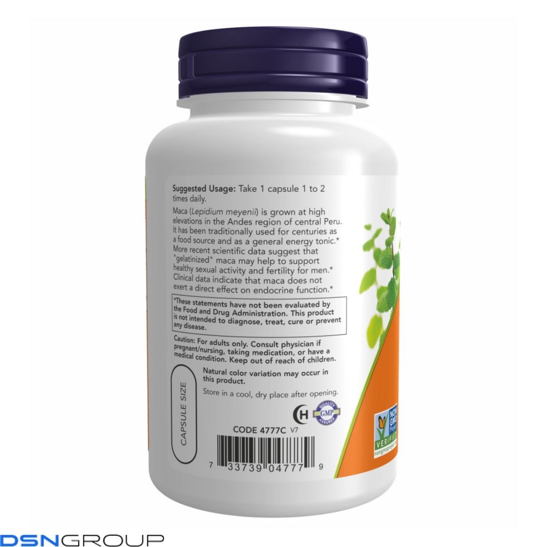 Maca 750mg - 90 vcaps