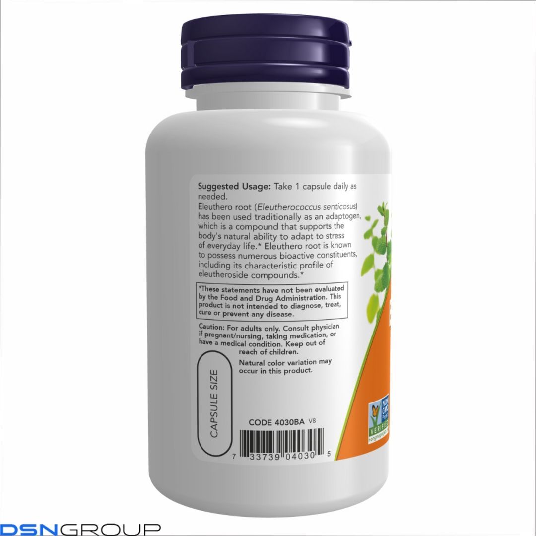 Eleuthero 500mg - 250 vcaps