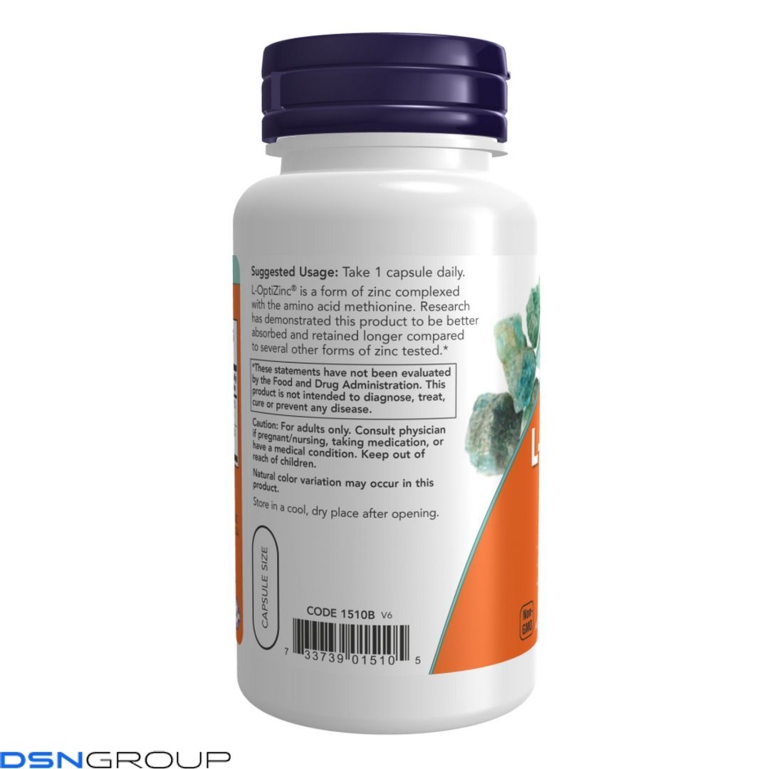 L-Optizinc(R) 30mg+Copper - 100 vcaps