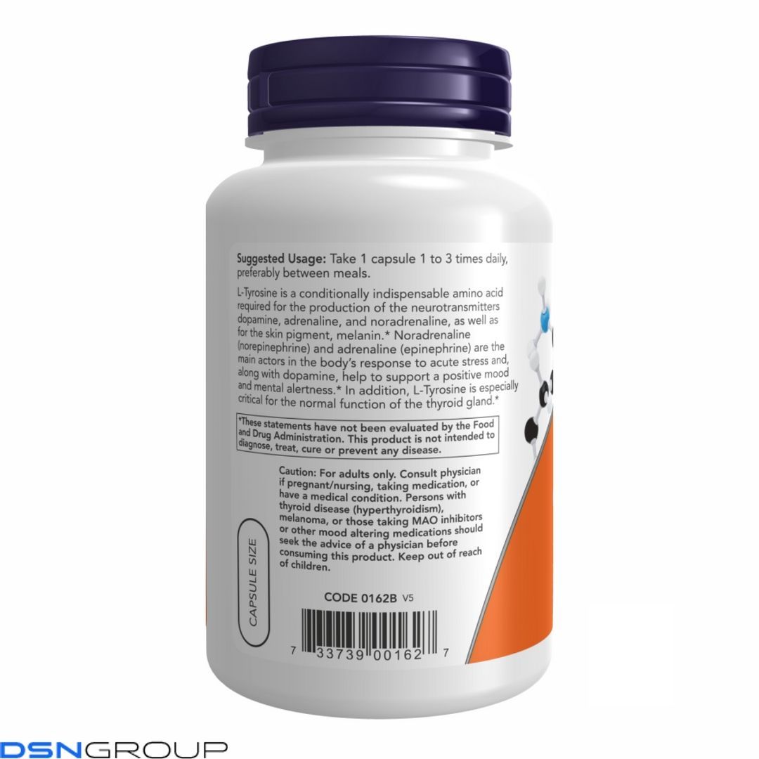 L-TYROSINE 500mg - 120 caps