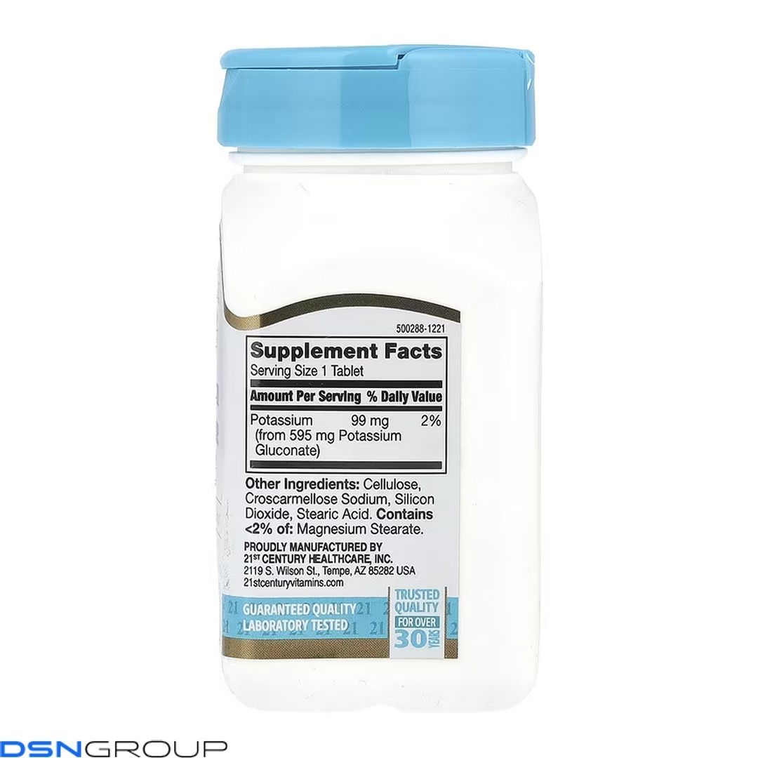 Potassium Gluconate 595 mg - 110 tabs