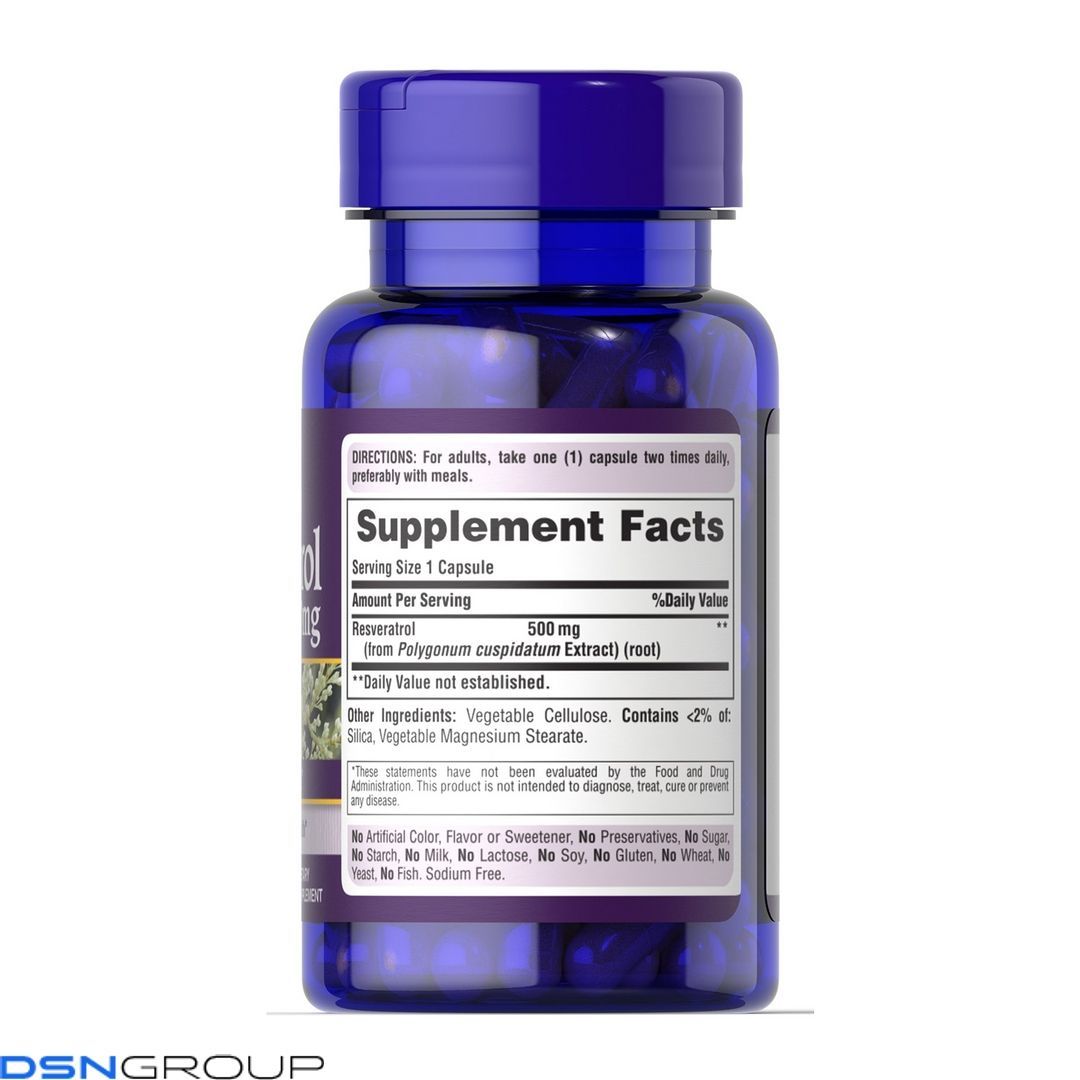 Resveratrol 500 mg - 30 caps