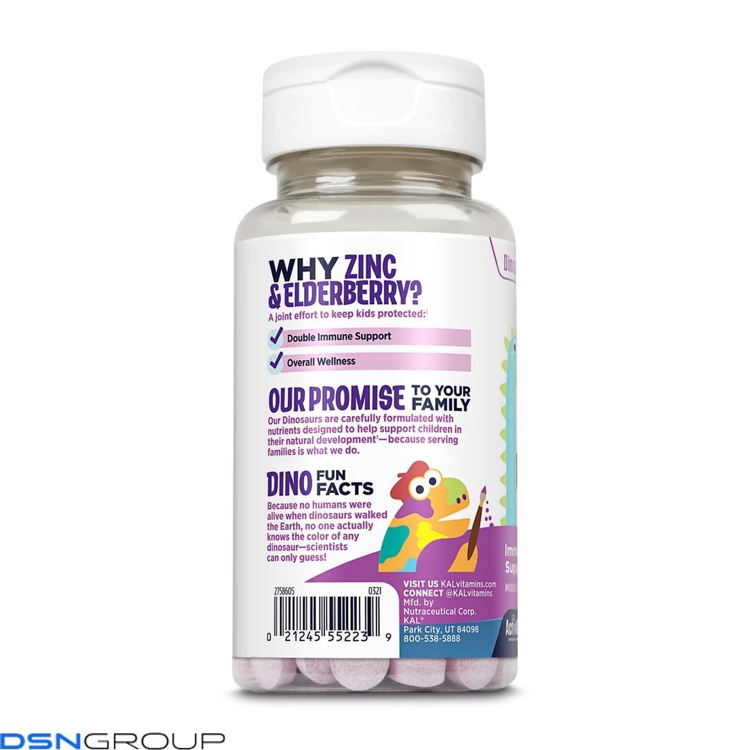 Zinc Elderberry 5mg - 90 tabs Berry