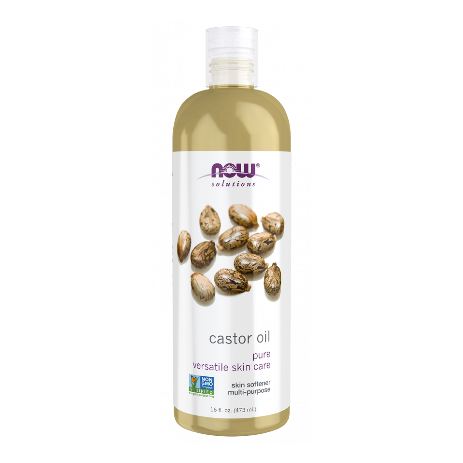 Касторова олія NOW Foods, 473 мл
