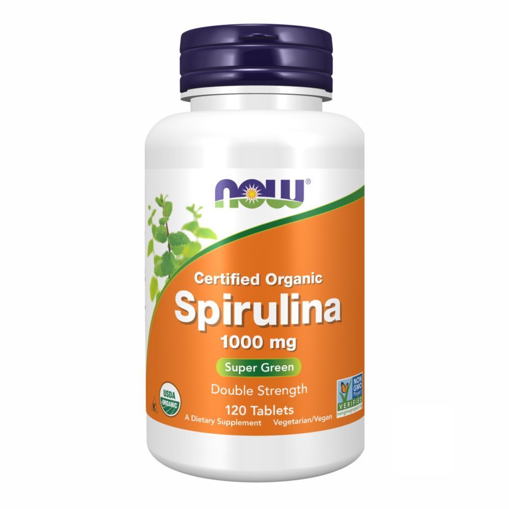 (12.02 Ожидание) Spirulina 1000 mg - 120 tabs