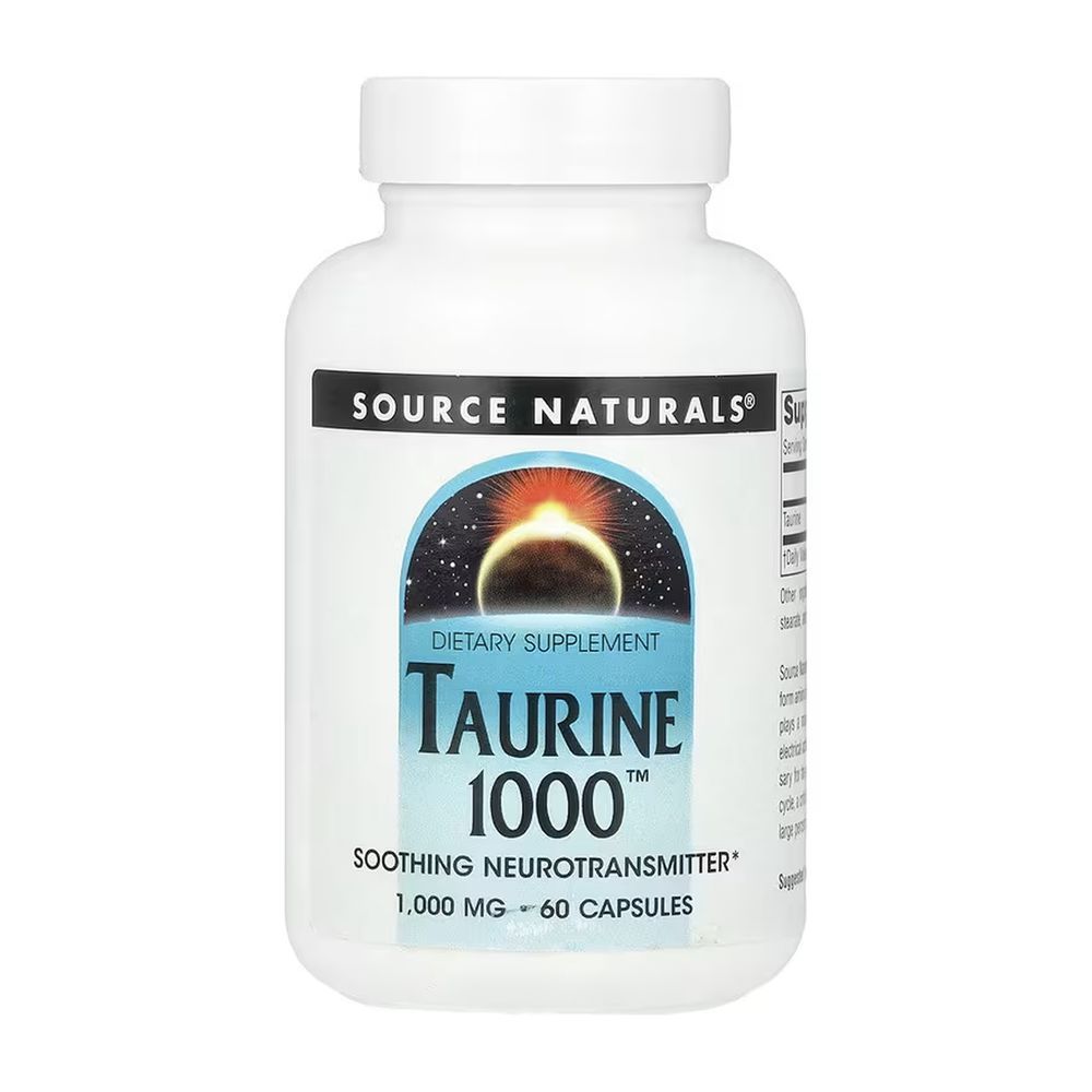 Taurine 1000&trade; 1000 mg - 60 caps