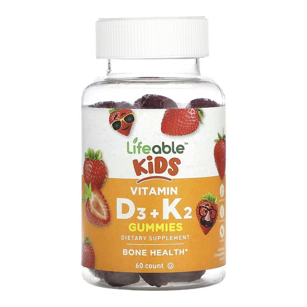 Vitamin D3 + K2 Kids - 60 gummies (Повреждена банка)