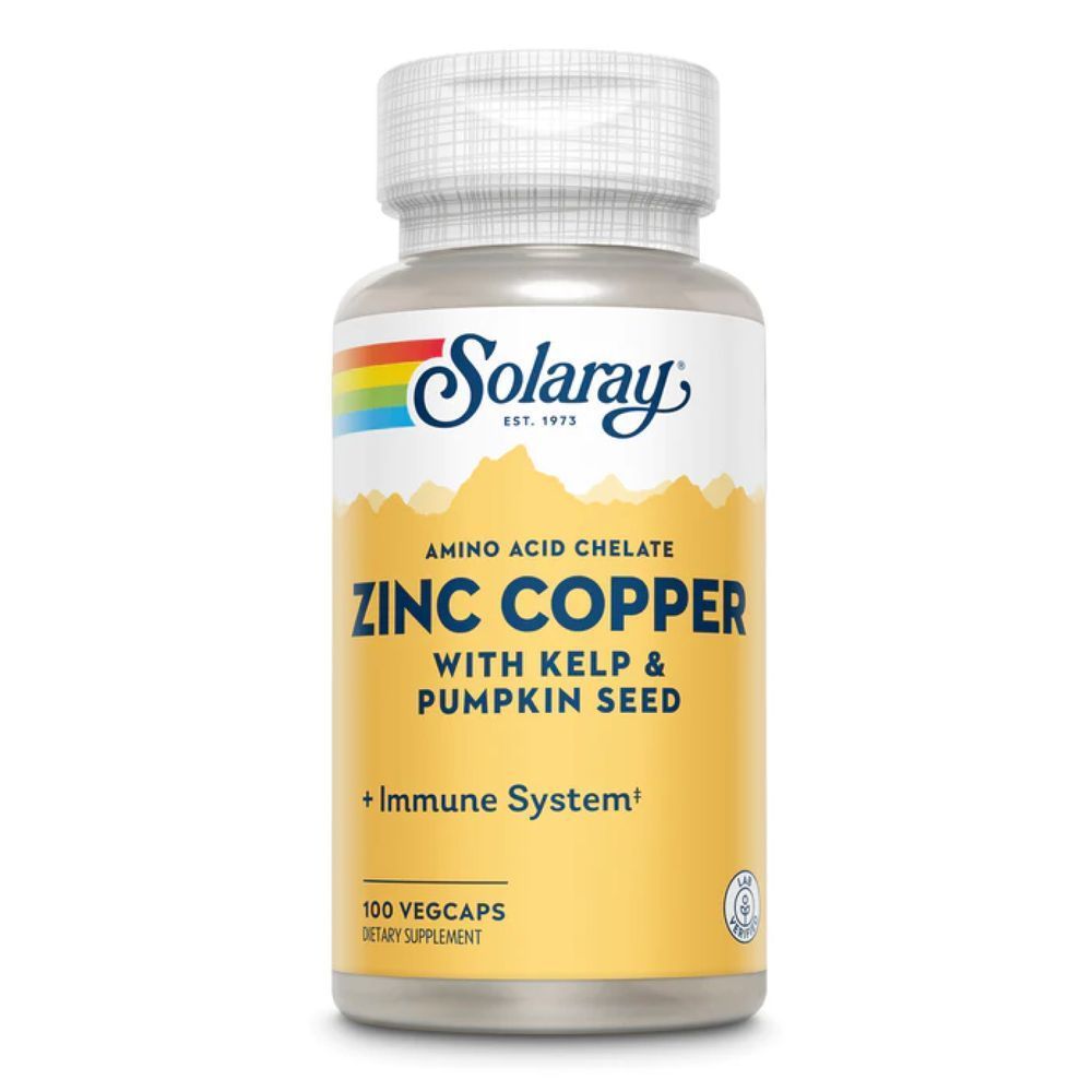 Zinc Copper - 100 vcaps (Повреждена банка)