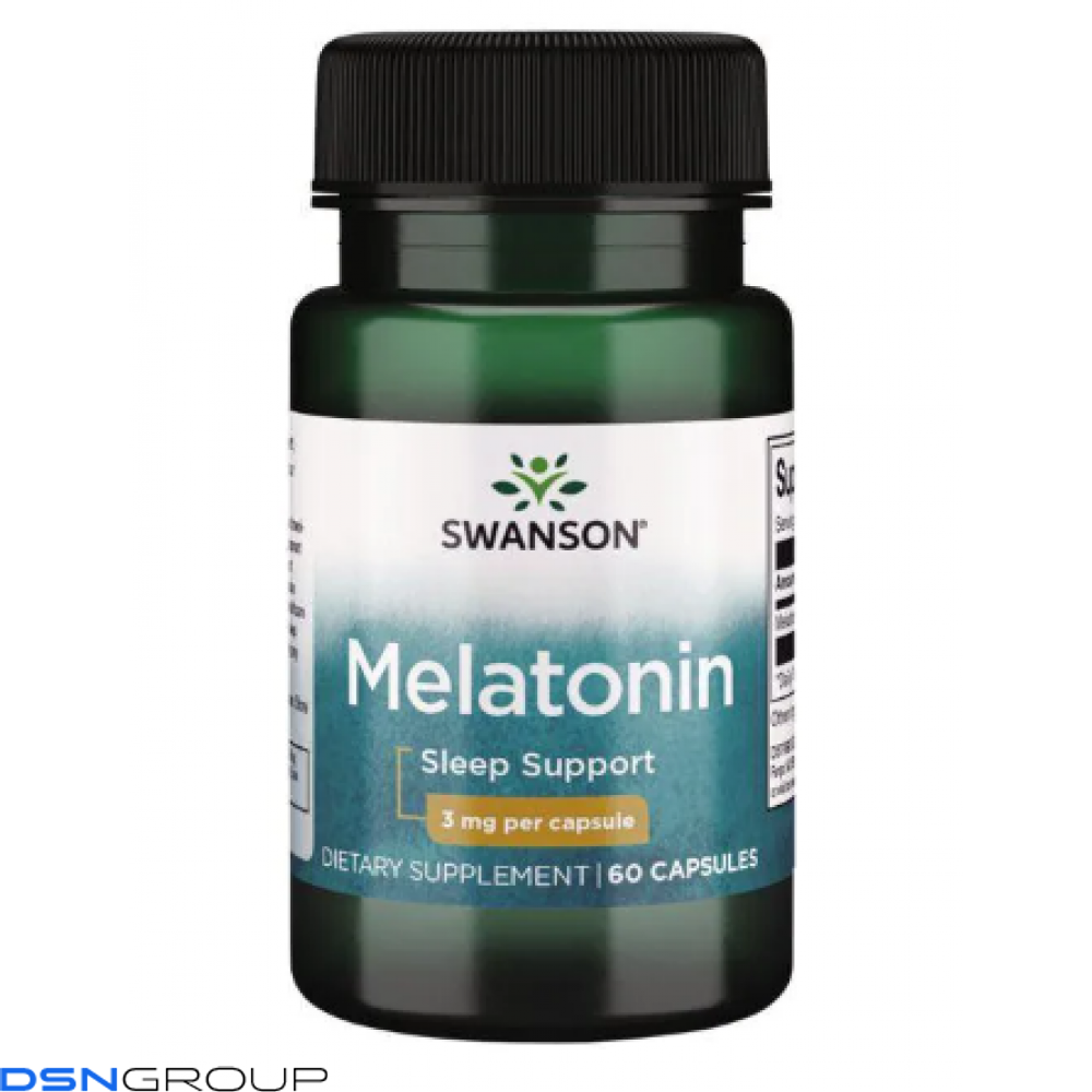 Melatonin 3 mg - 60 caps 100-64-0969295-20 фото Melatonin 3 mg - 60 caps