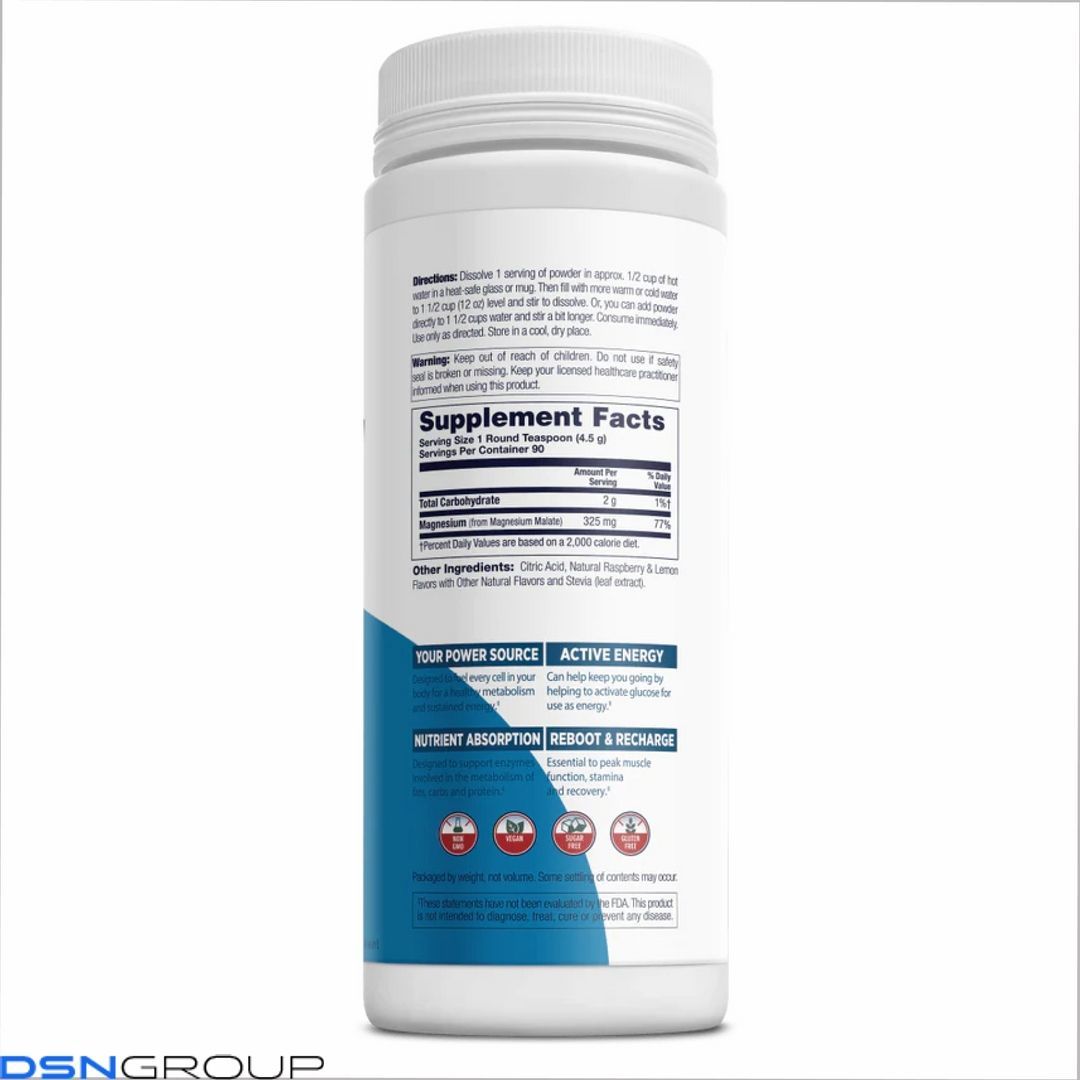 Energy Magnesium 325mg - 14.3oz Raspberry Lemonade