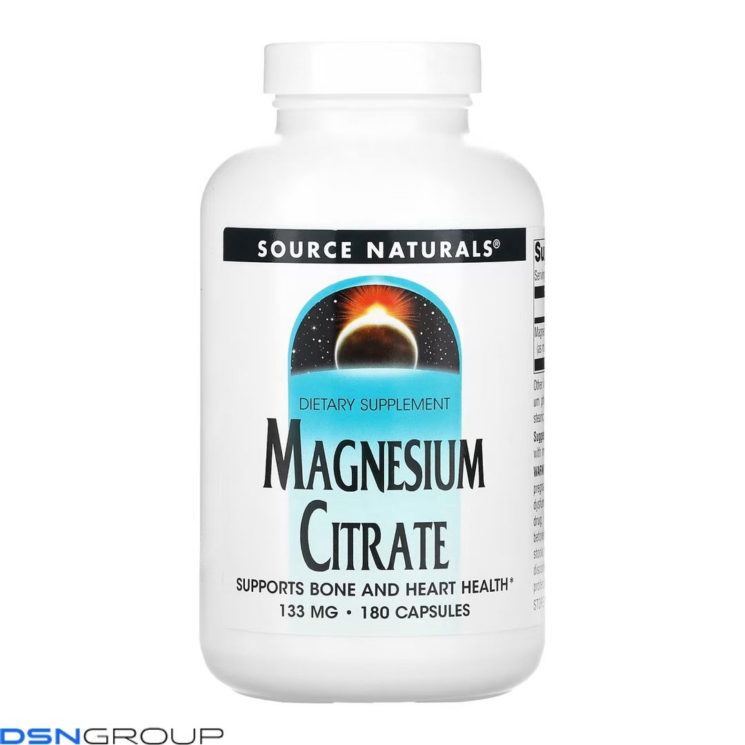 Magnesium Citrate 133mg - 180 caps 2023-10-3865 фото Magnesium Citrate 133mg - 180 caps