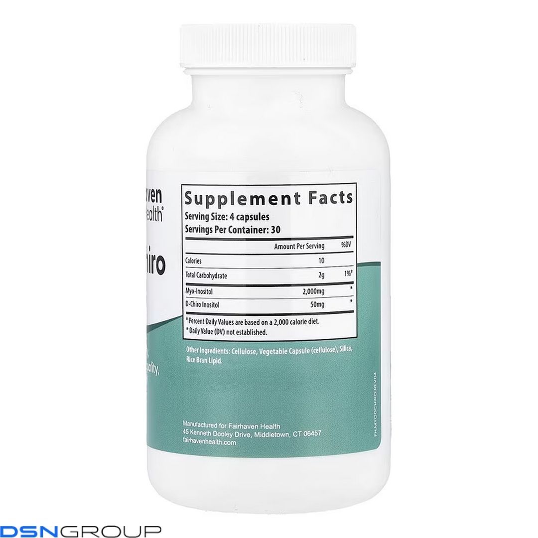 Myo + D-Chiro Inositol - 120 caps