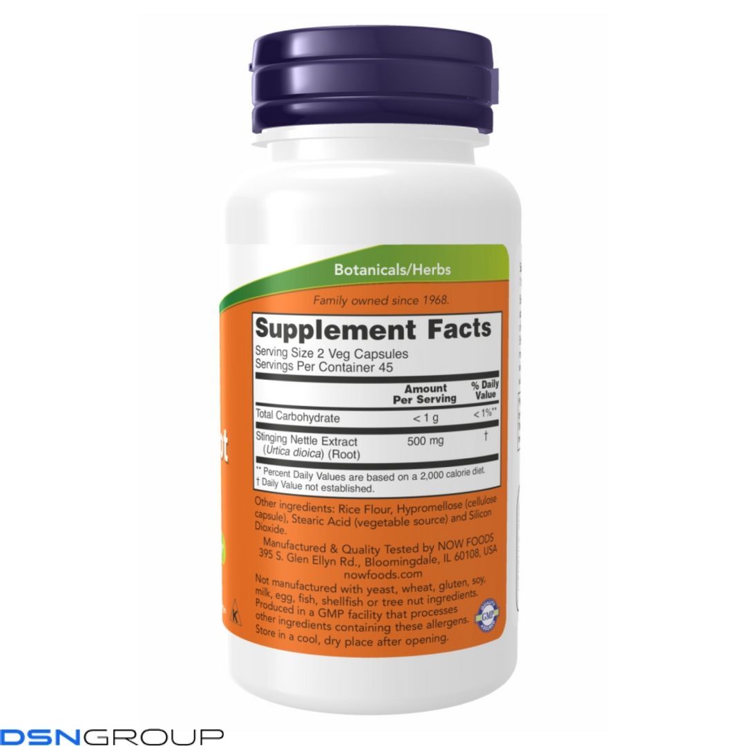 Nettle Root Extract 250mg - 90 vcaps 2022-10-1364 фото Nettle Root Extract 250mg - 90 vcaps