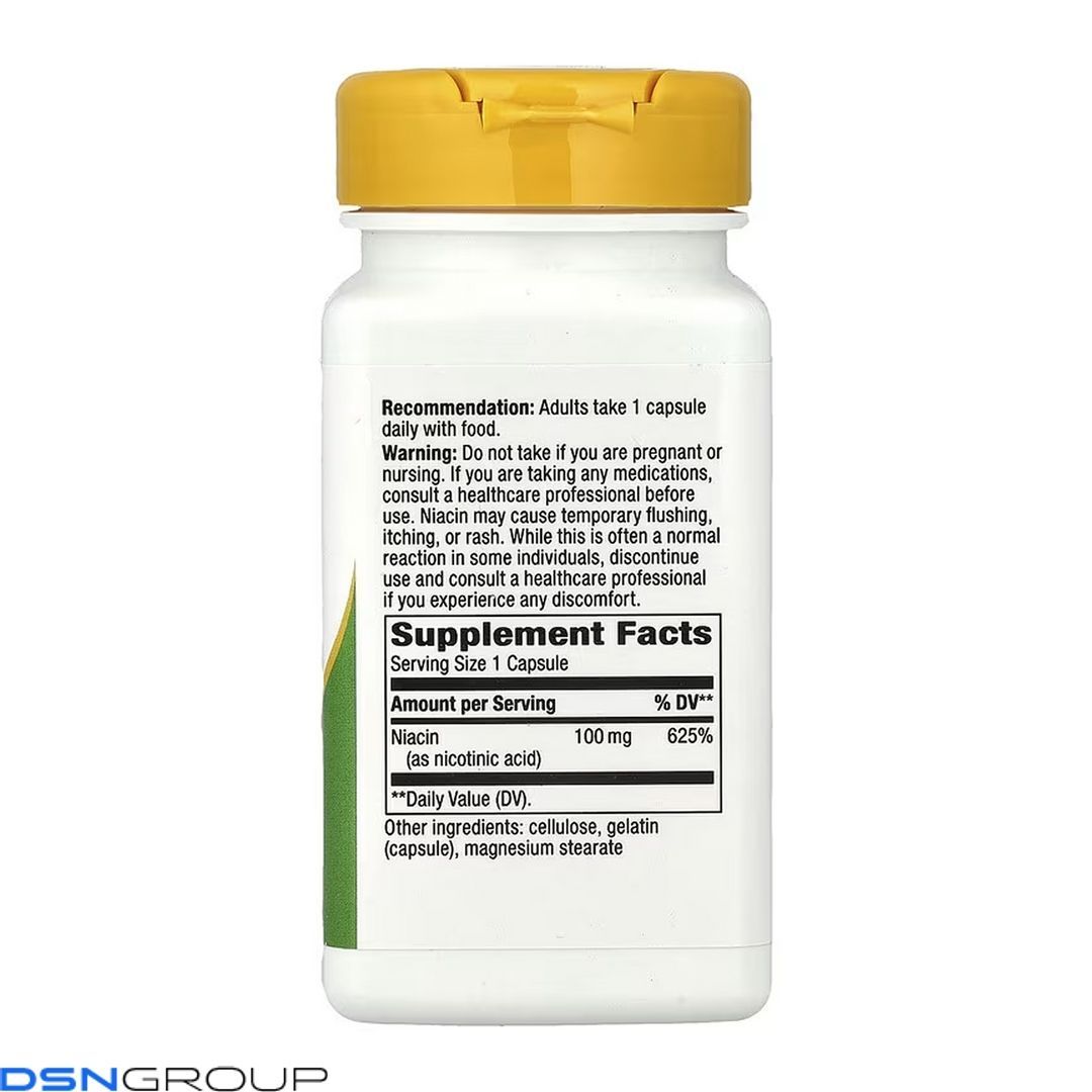 Niacin 100 mg - 100 caps