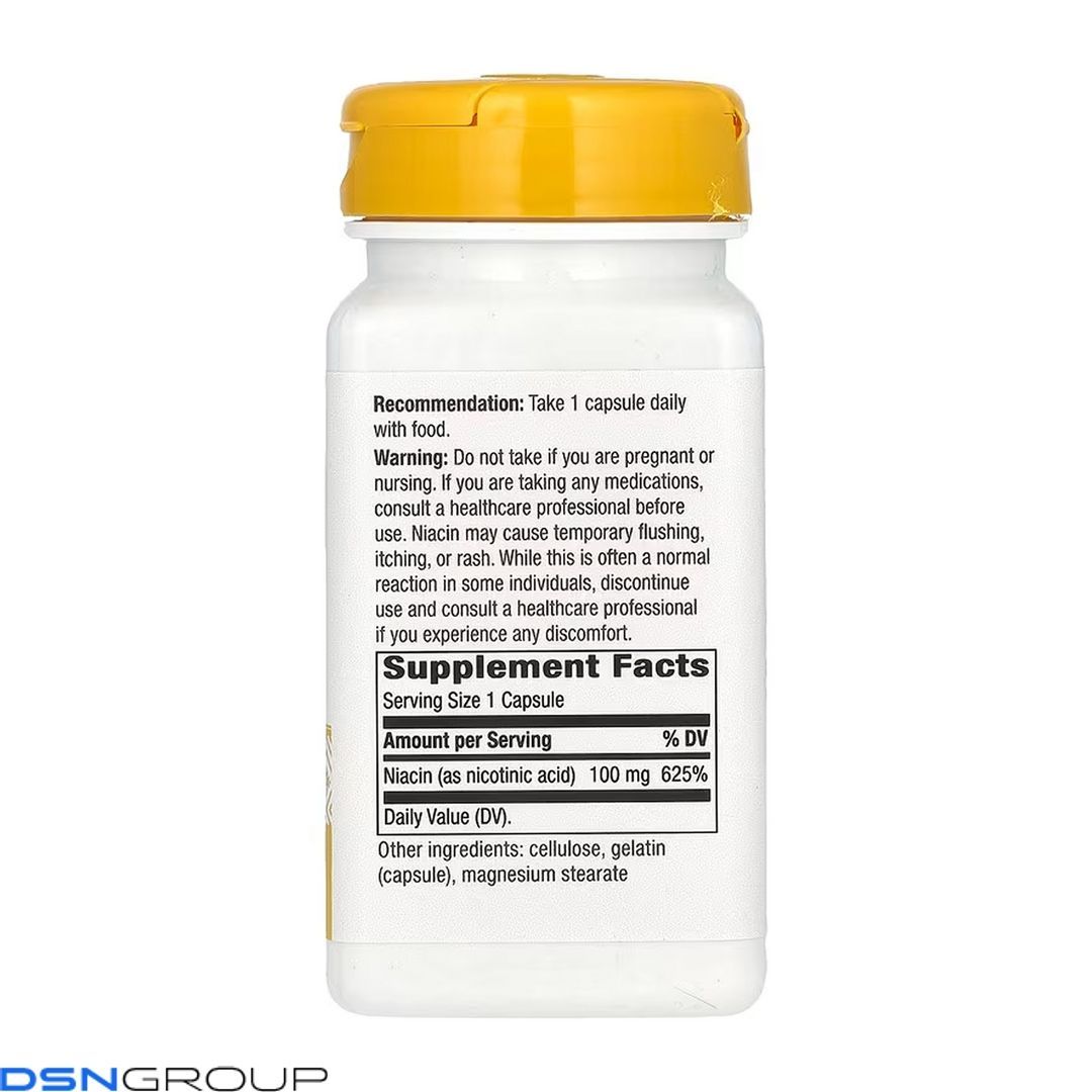 Niacin 100 mg - 100 caps