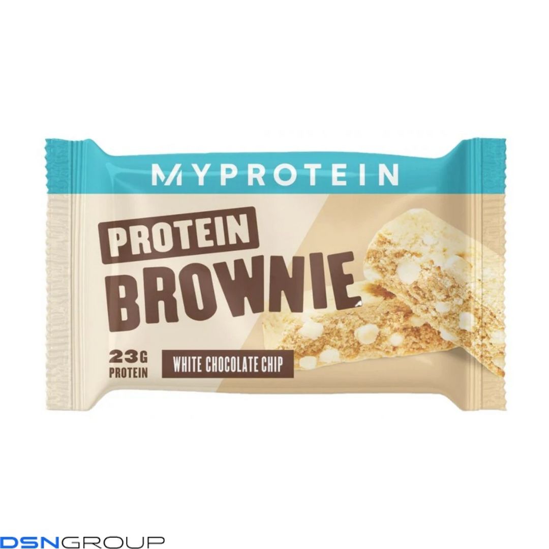 Protein Brownie - 75g White Chocolate (Поштучно) 2023-10-3108 фото Protein Brownie - 75g White Chocolate (Поштучно)