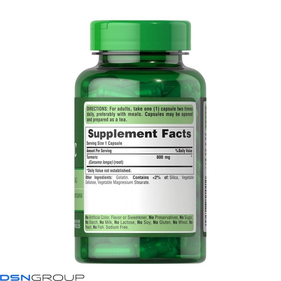 Turmeric 800 mg - 100 caps