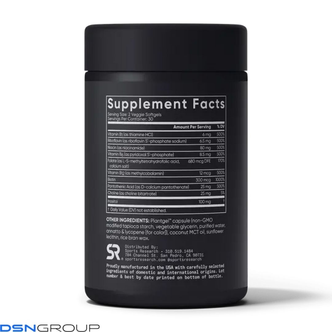 Vitamin B-Complex - 60 softgels