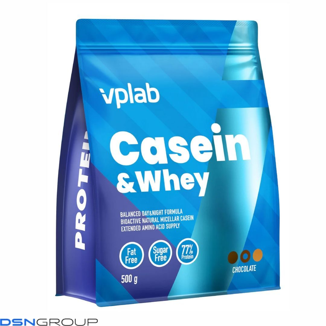 Casein & Whey - 500g Chocolate 2022-10-0479 фото Casein & Whey - 500g Chocolate