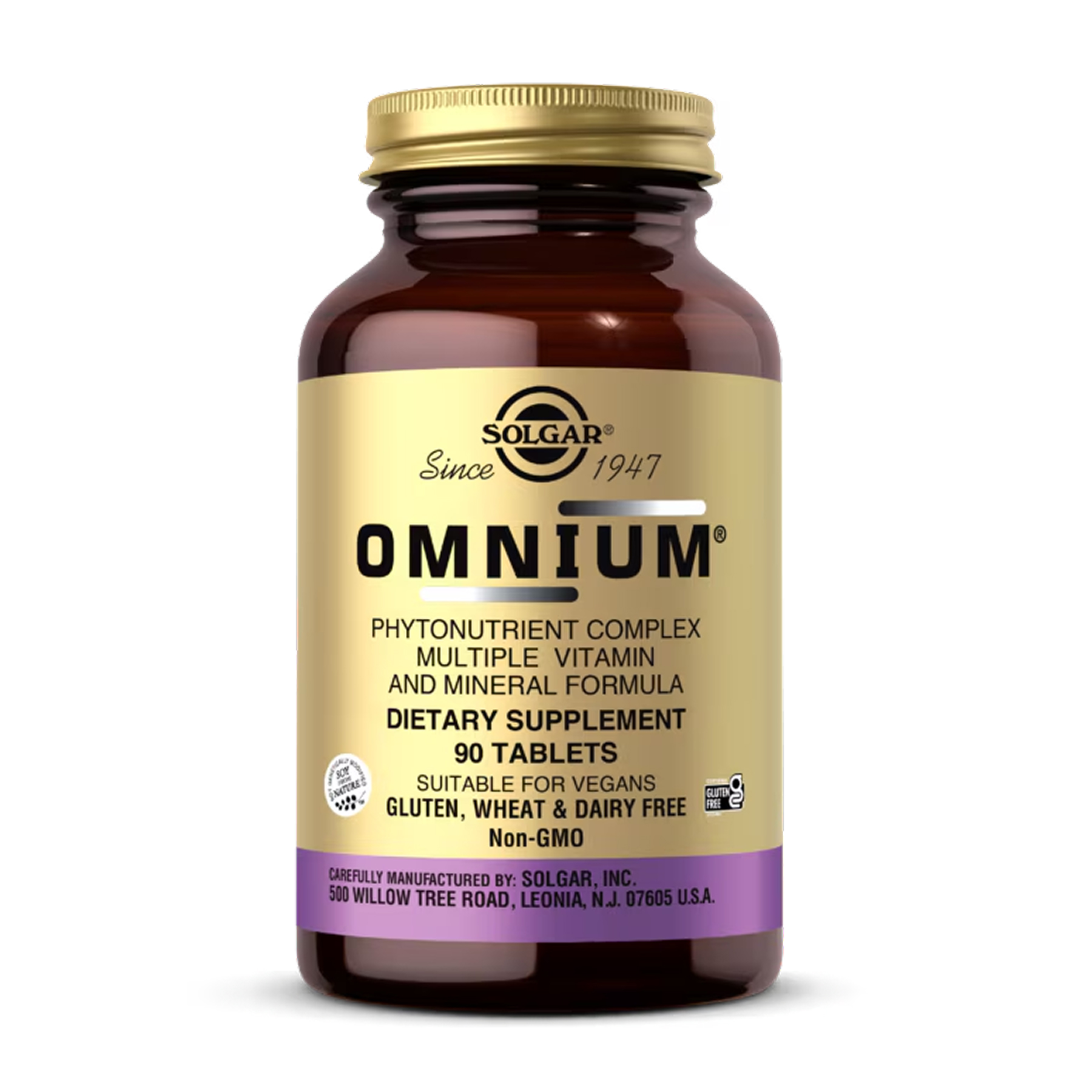 Solgar Omnium — мультивітамінний комплекс, 90 таблеток
