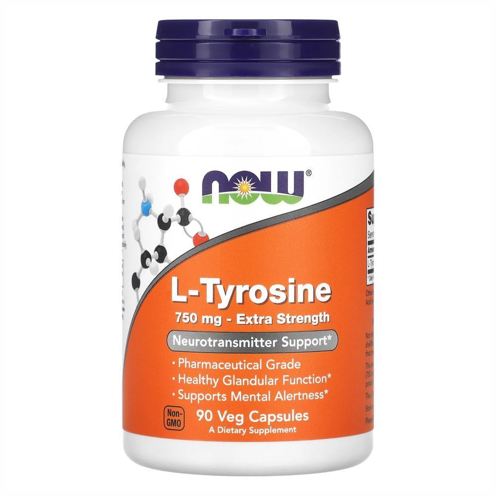 (12.02 Ожидание) L-Tyrosine 750mg - 90 vcaps