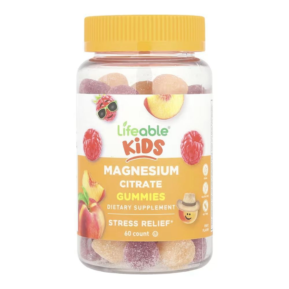 Magnesium Citrate Kids - 60 gummies (Повреждена этикетка)