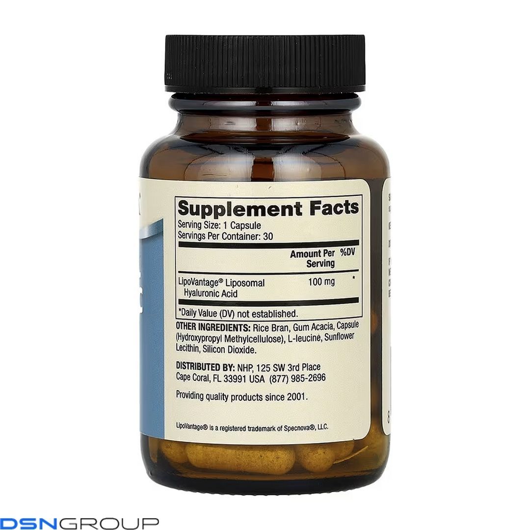 Liposomal Hyaluronic Acid - 30 caps 2023-10-6807 фото Liposomal Hyaluronic Acid - 30 caps
