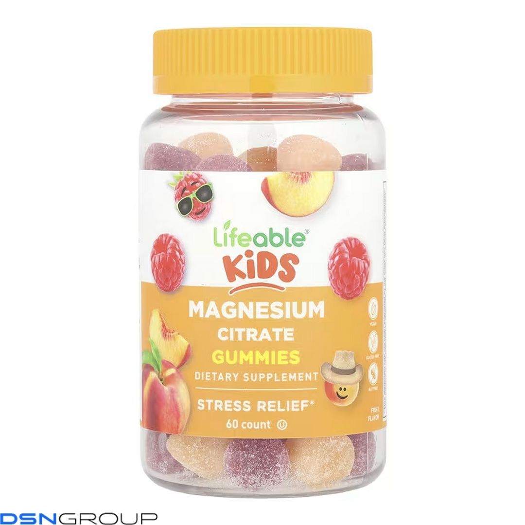 Magnesium Citrate Kids - 60 gummies (Повреждена этикетка) 2023-10-7505 фото Magnesium Citrate Kids - 60 gummies (Повреждена этикетка)