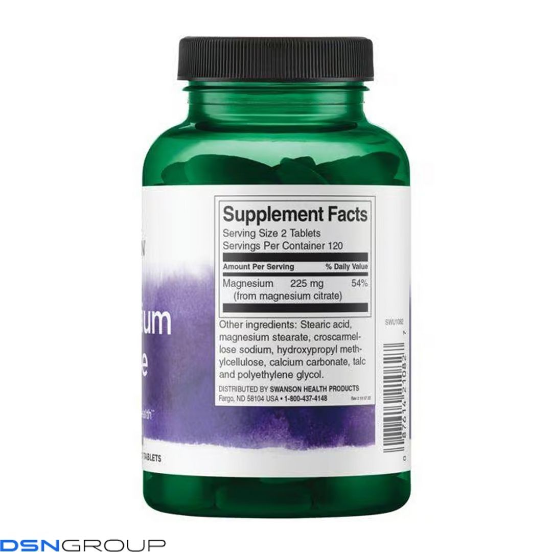 Magnesium Citrate Super Strength - 240 tabs