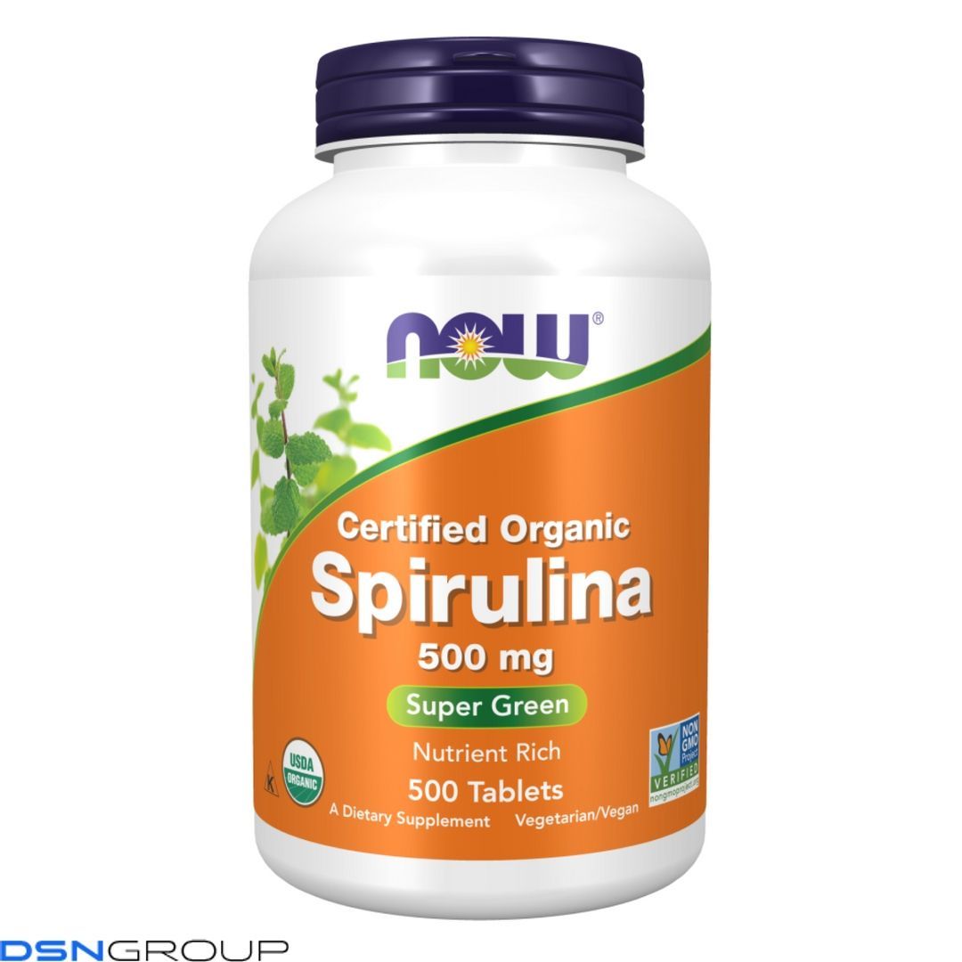 Spirulina 500mg - 500 tabs 2022-10-0688 фото Spirulina 500mg - 500 tabs
