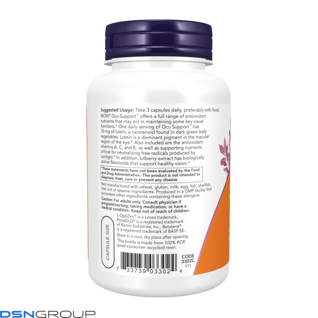 Ocu Support - 120 vcaps 2023-10-3783 фото Ocu Support - 120 vcaps