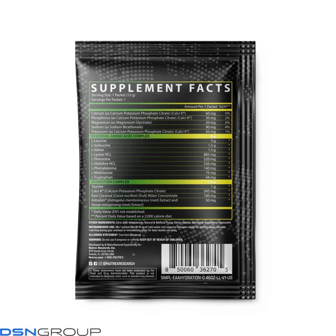 Samples EAA Hydration - 13g Lemon Lime