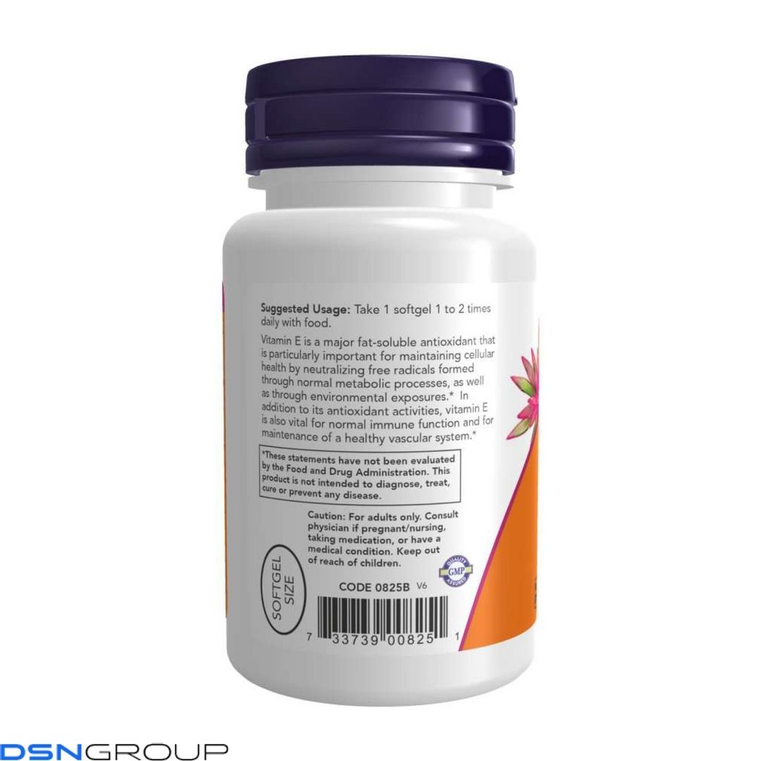 Vitamin E-200 D-Alpha Tocopheryl - 100 softgels