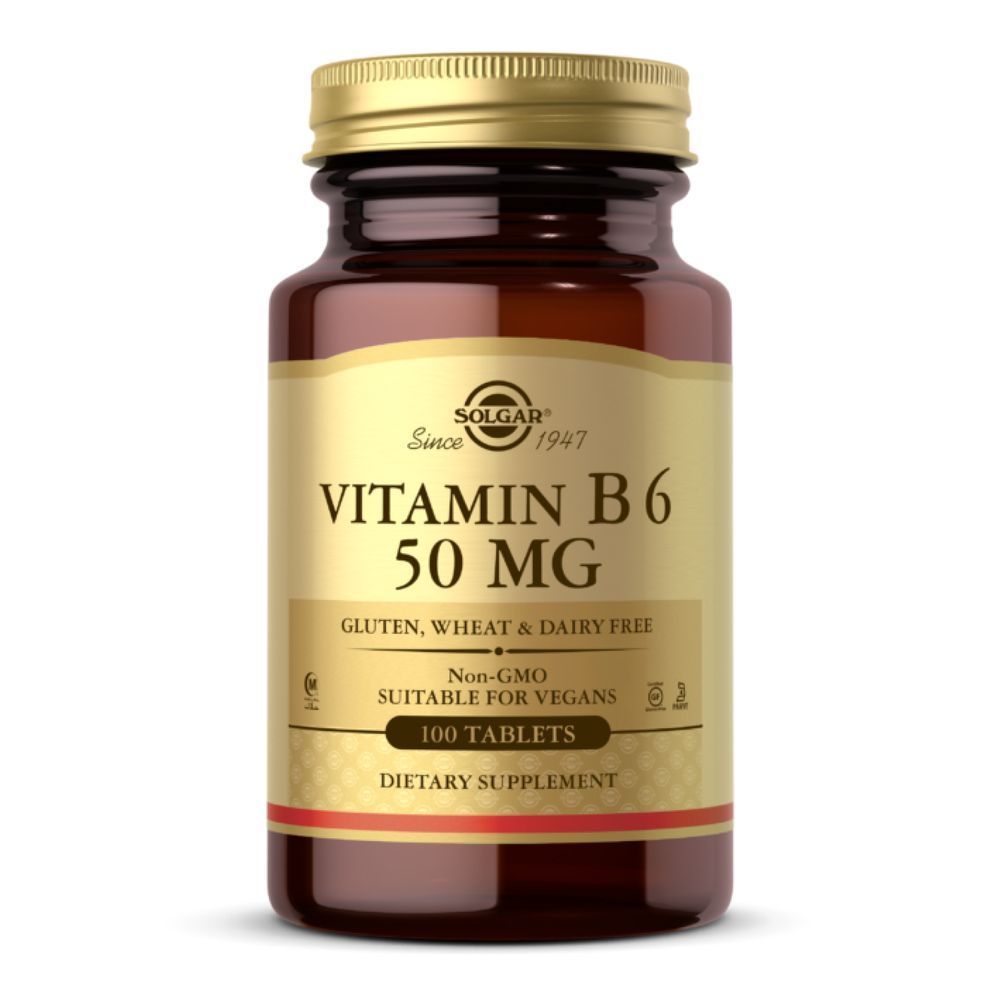 Vitamin B6 50mg - 100 tabs (Повреждена этикетка)