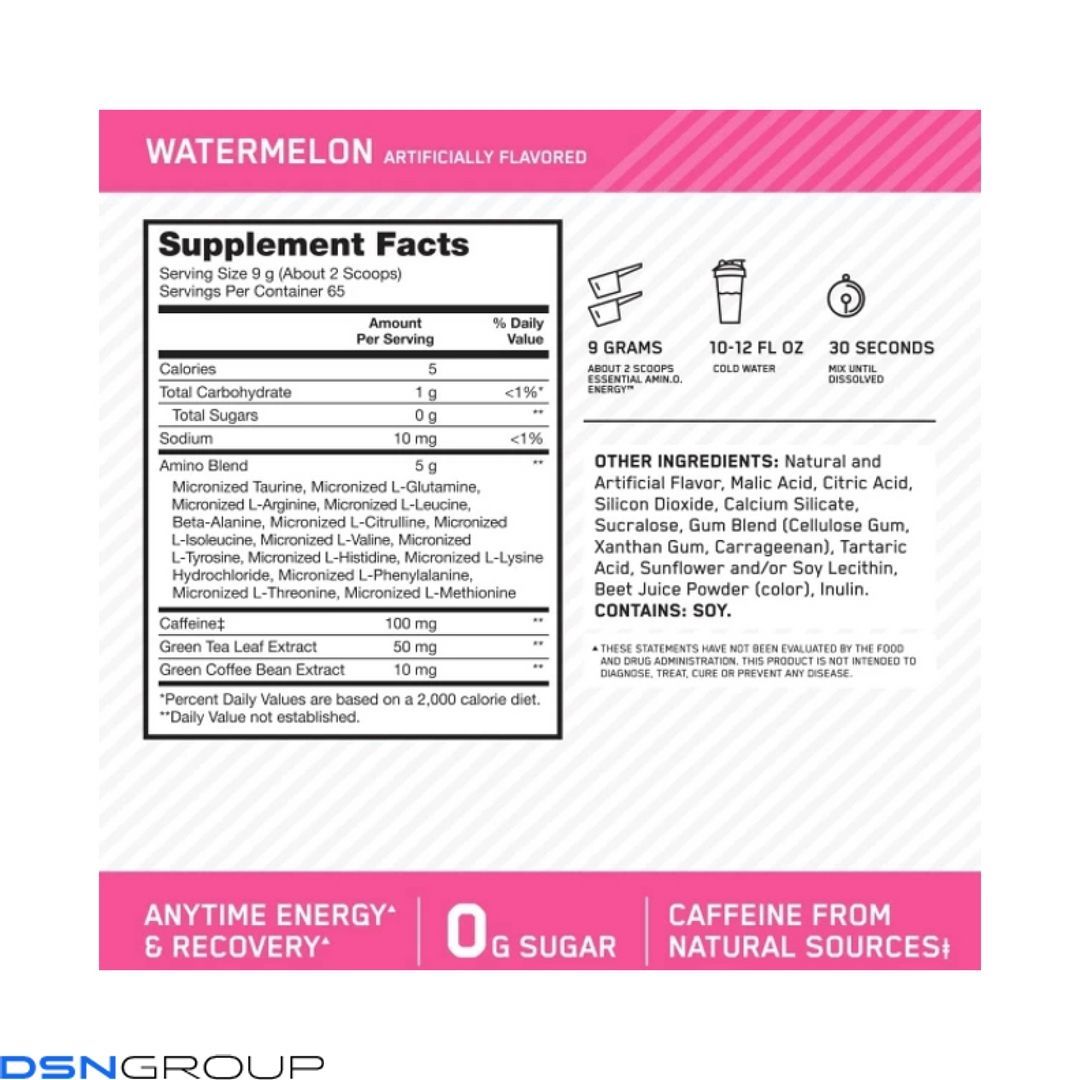Amino Energy - 270g Watermelon