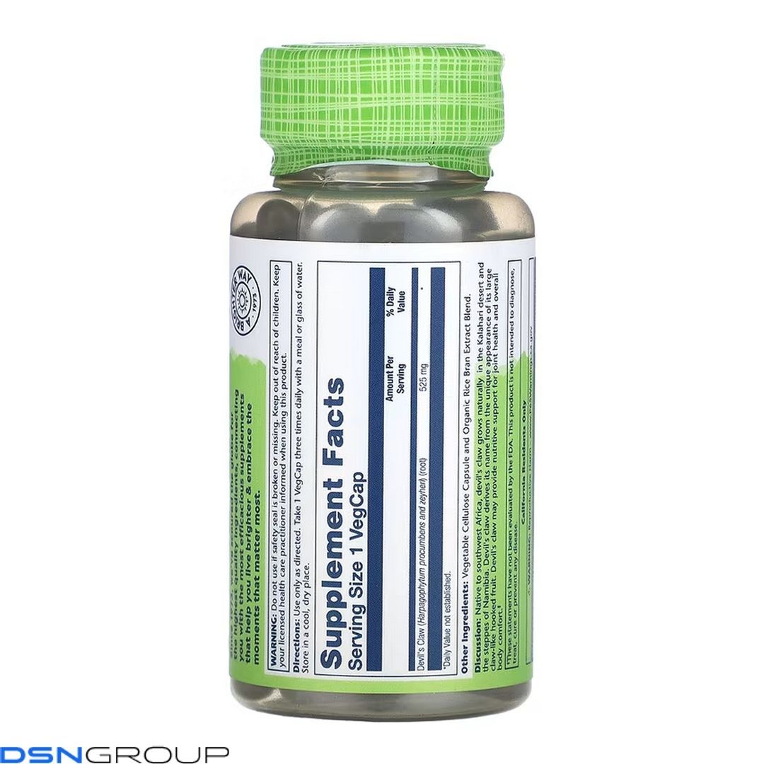 Devil's Claw Root 525mg - 100 vcaps