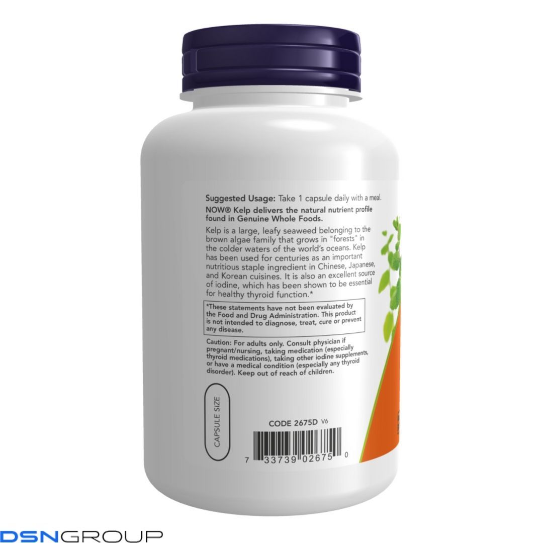 Kelp 325mcg Of Natural Lodine - 250 vcaps