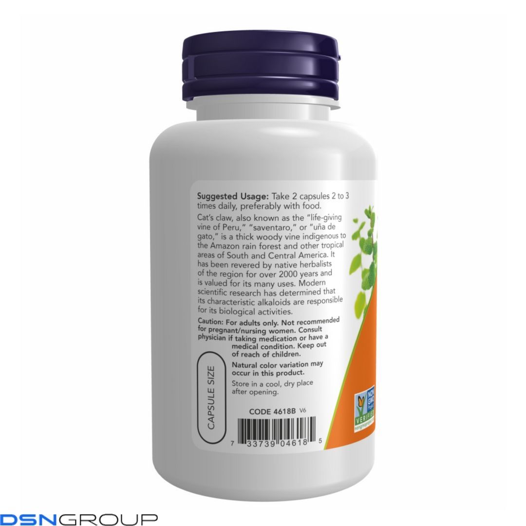 Cat's Claw 500mg - 100 vcaps