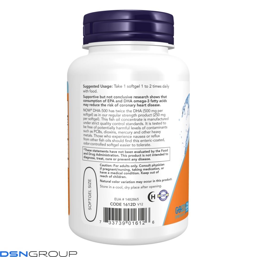DHA 500mg - 180 sgels