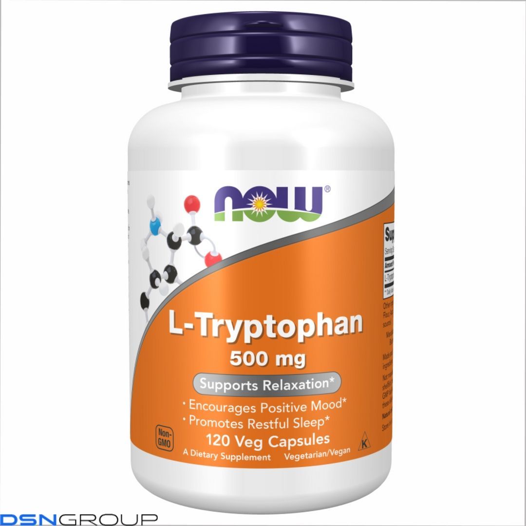 L-Tryptophan 500mg - 120 vcaps 2022-10-0656 фото L-Tryptophan 500mg - 120 vcaps