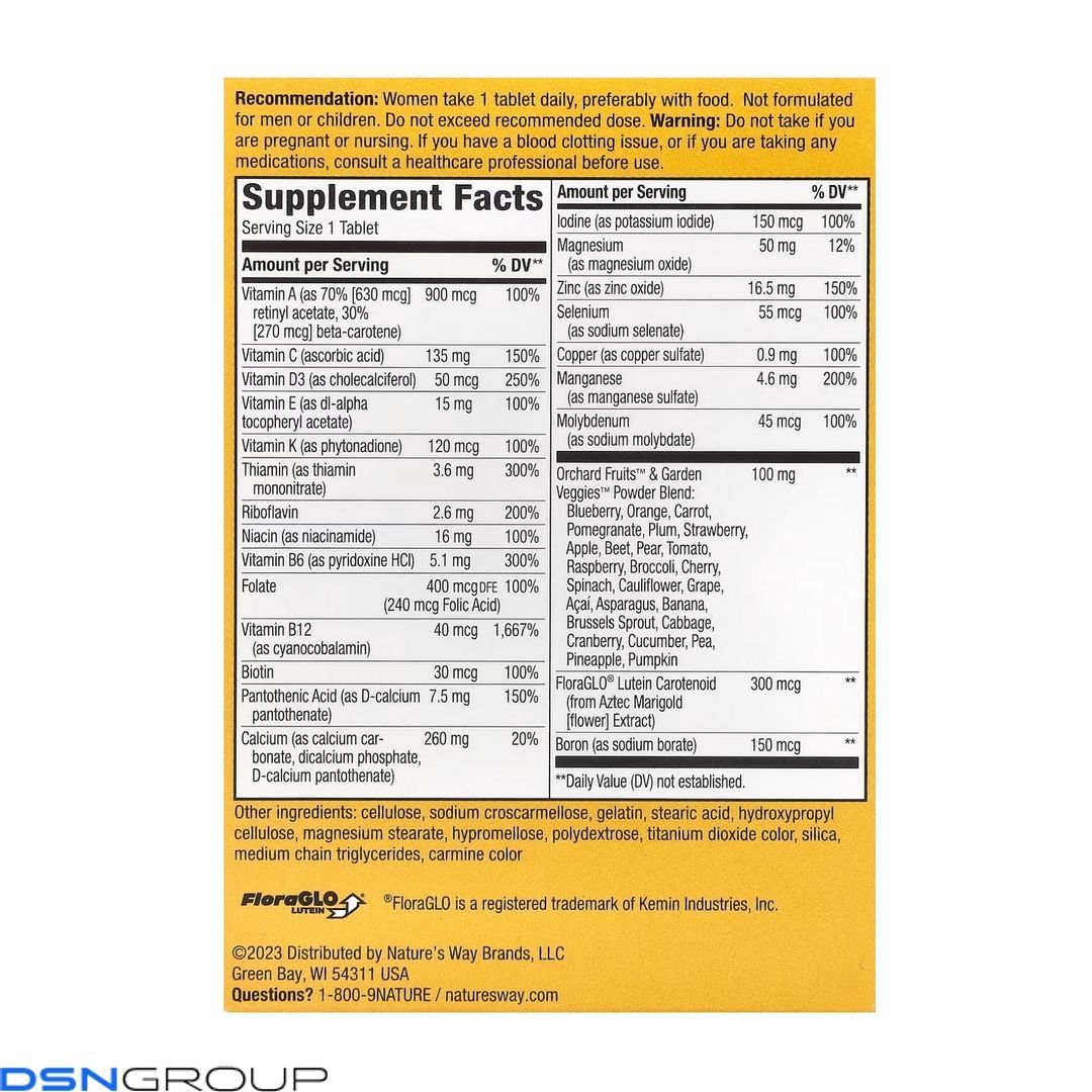 Women's 50+ Complete Multivitamin - 50 tabs (До 12.26)