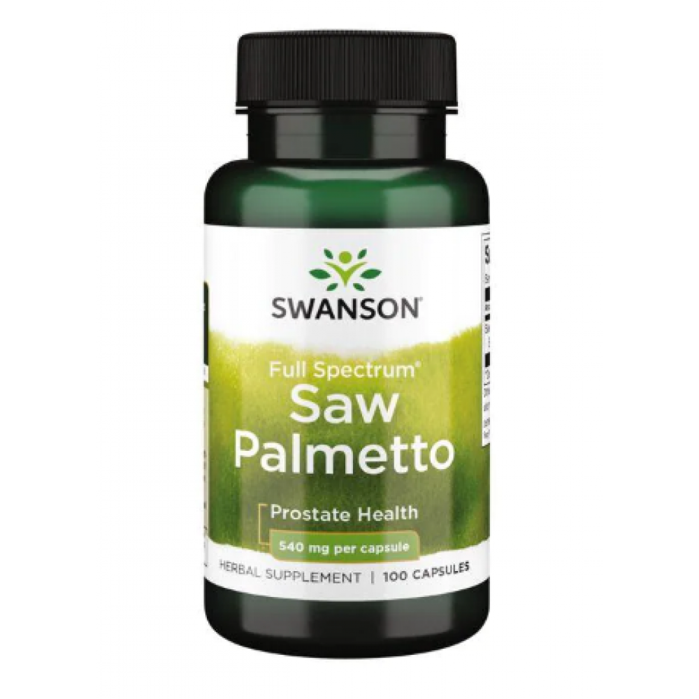 Swanson Full Spectrum Saw Palmetto (пальма сабаль) 540 мг, 100 капсул