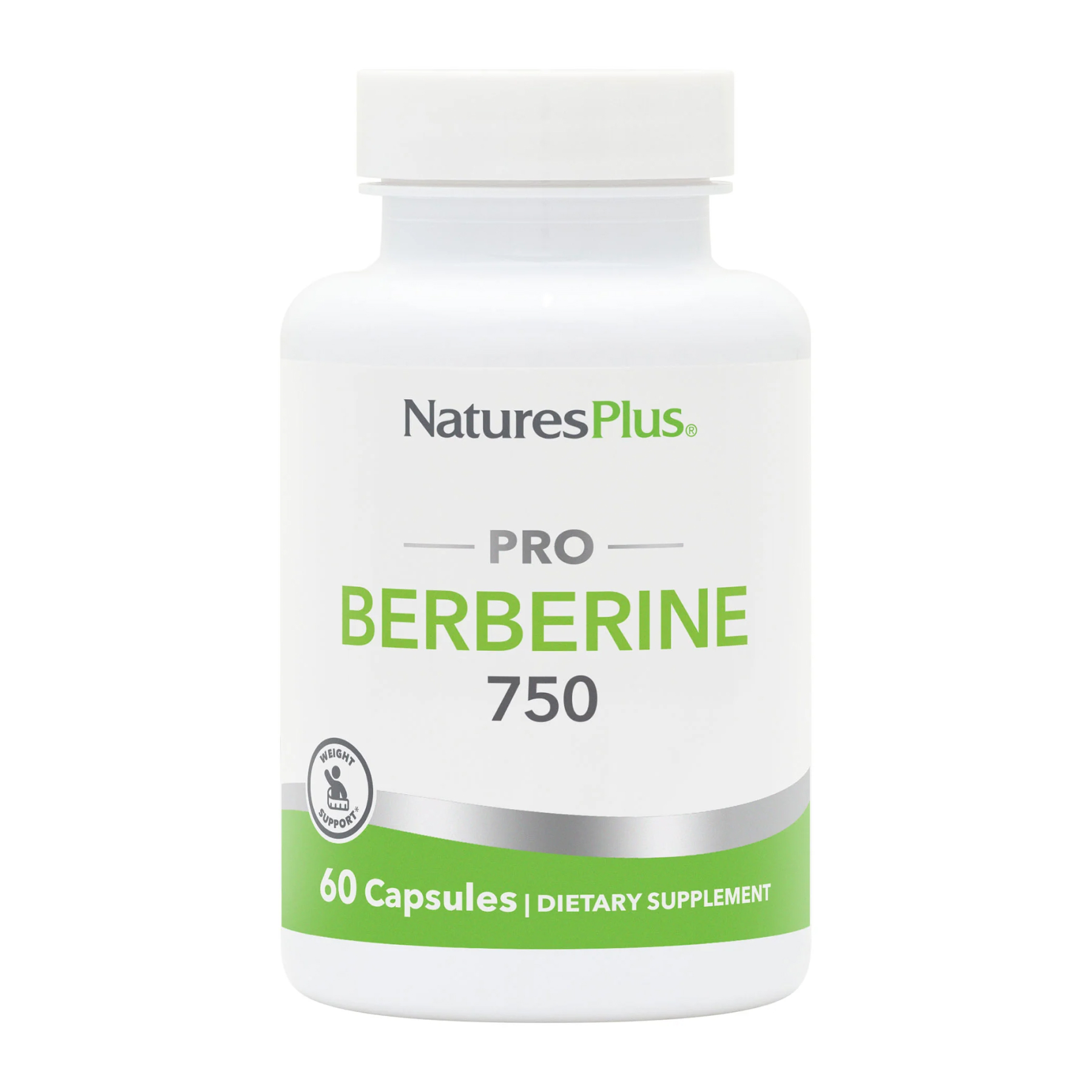Берберин Nature's Plus 750 мг, 60 капсул