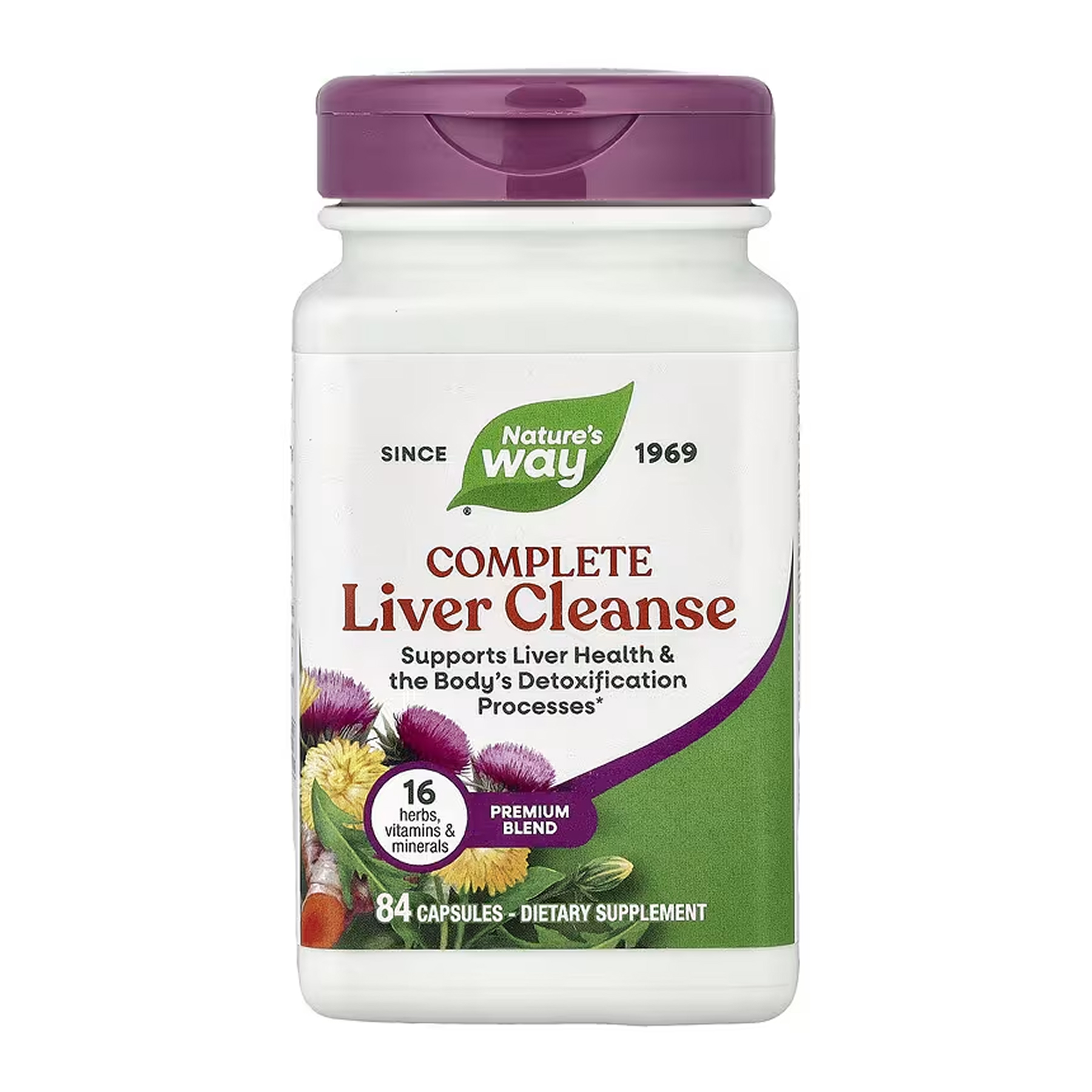 Комплекс Nature’s Way Complete Liver Cleanse, 84 капсули