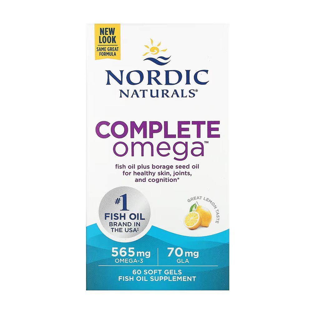 Complete Omega - 60 softgels (Повреждена упаковка)