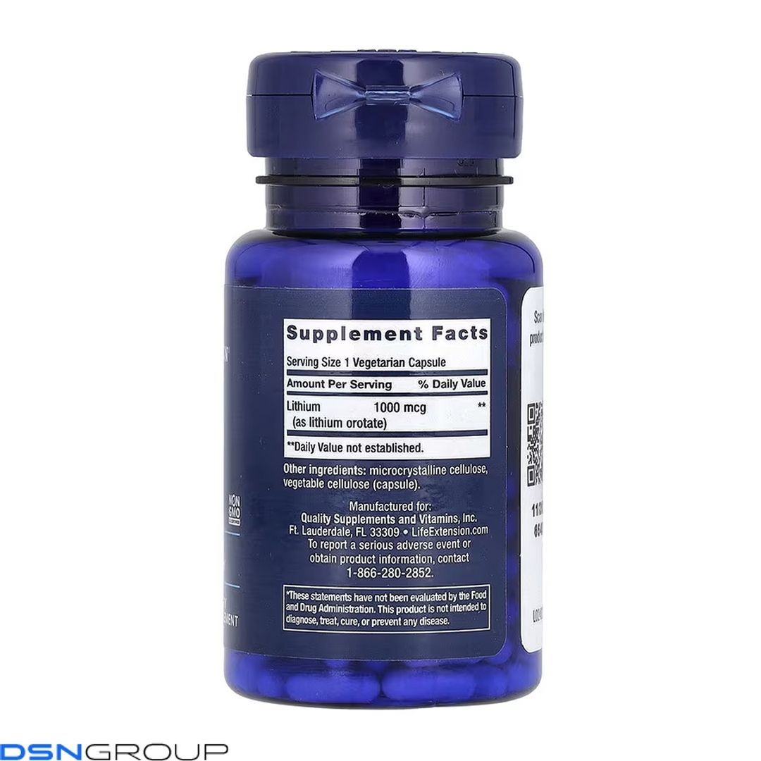 Lithium 1000 mcg - 100 caps