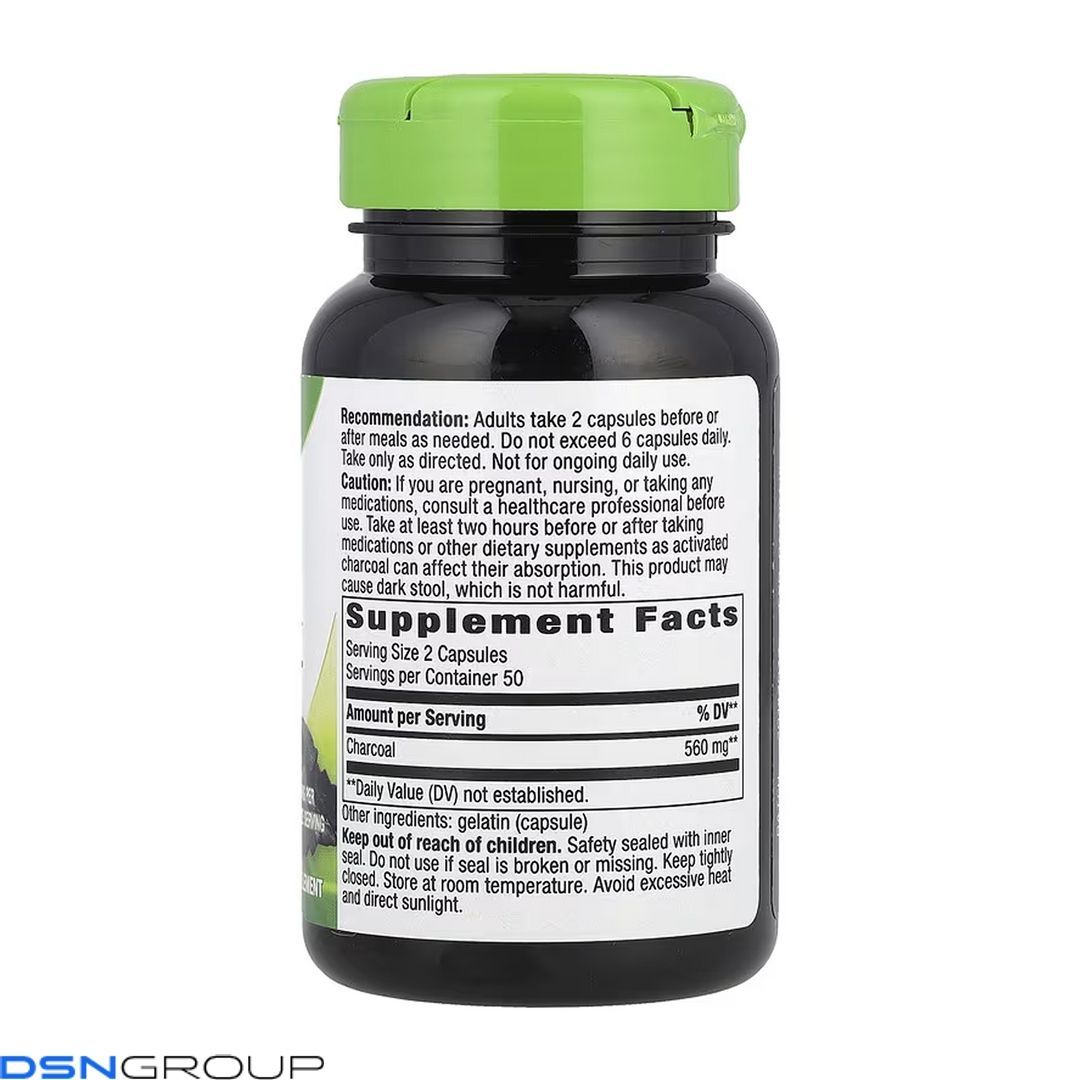 Activated Charcoal - 100 caps
