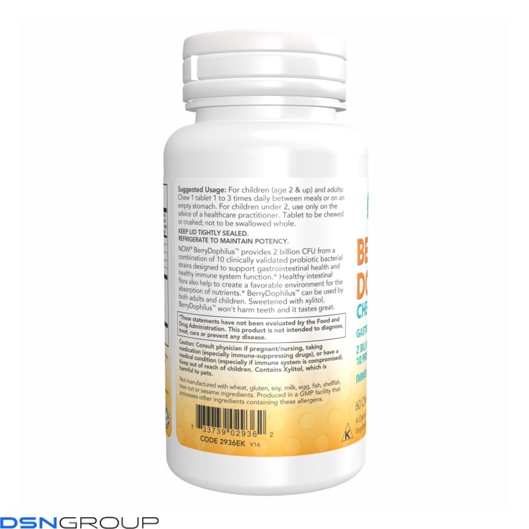 Berrydophilus 2 Billion - 60 lozenges