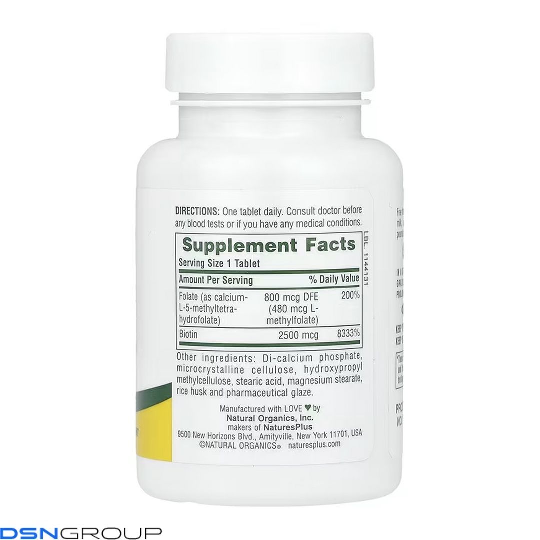 Biotin & Folate - 30 tabs